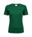 T-shirt À Manches Courtes 100% Coton Femme Vert Forêt Tee Jays-1