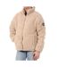 Veste sherpa beige femme full compagnie des amériques zip-1