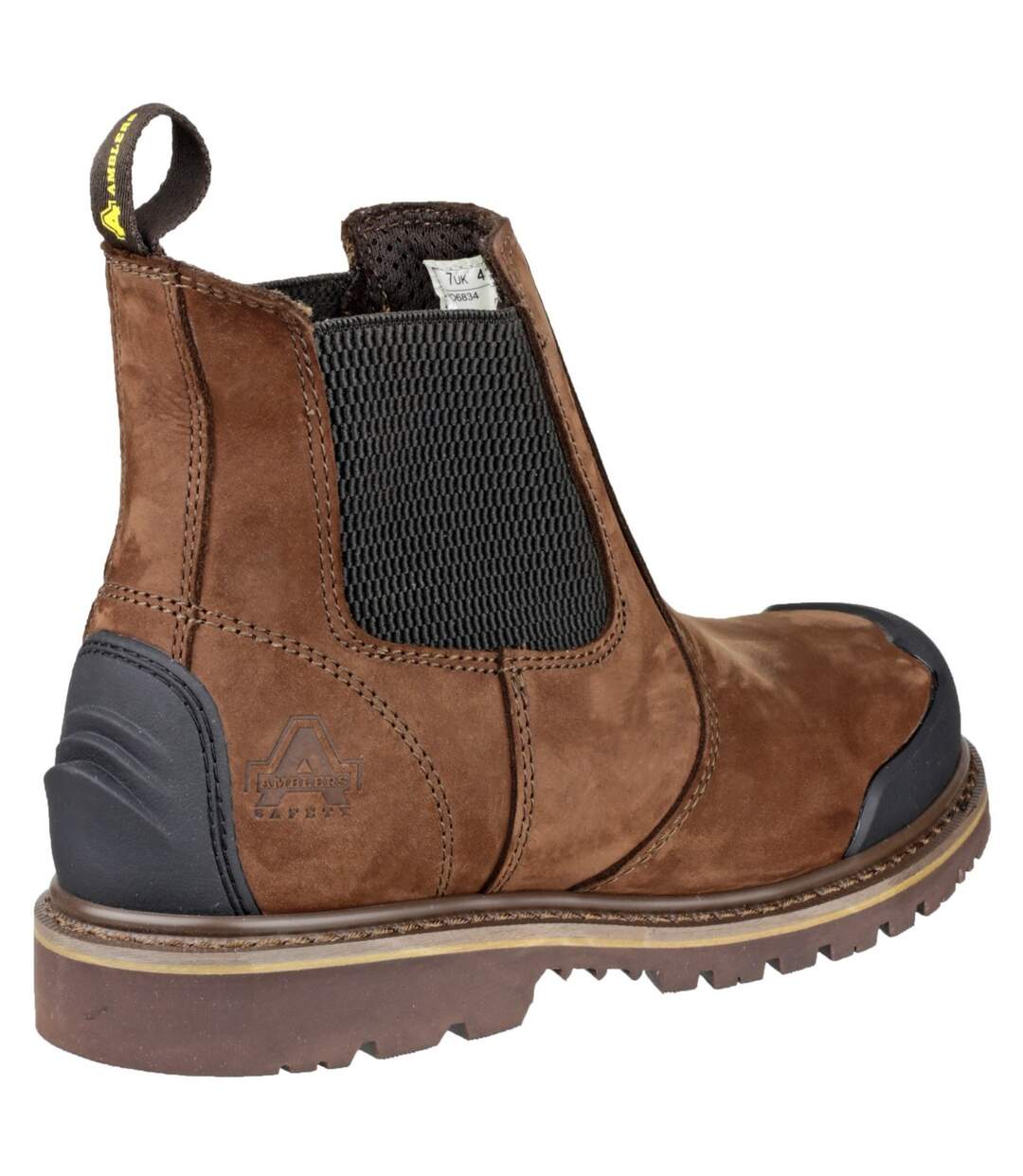 Safety Fs225 Safety Boot / Mens Boots Brown Amblers-4