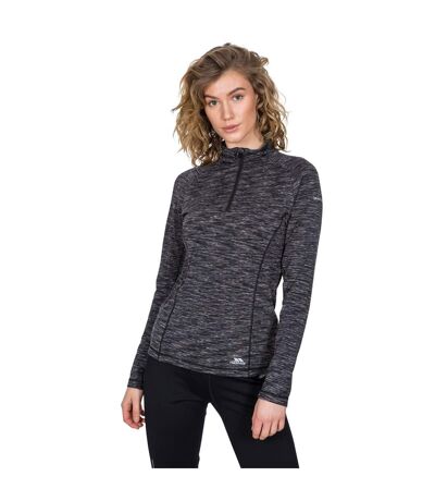 Haut Manches Longues Edith Femme Gris Foncé Trespass