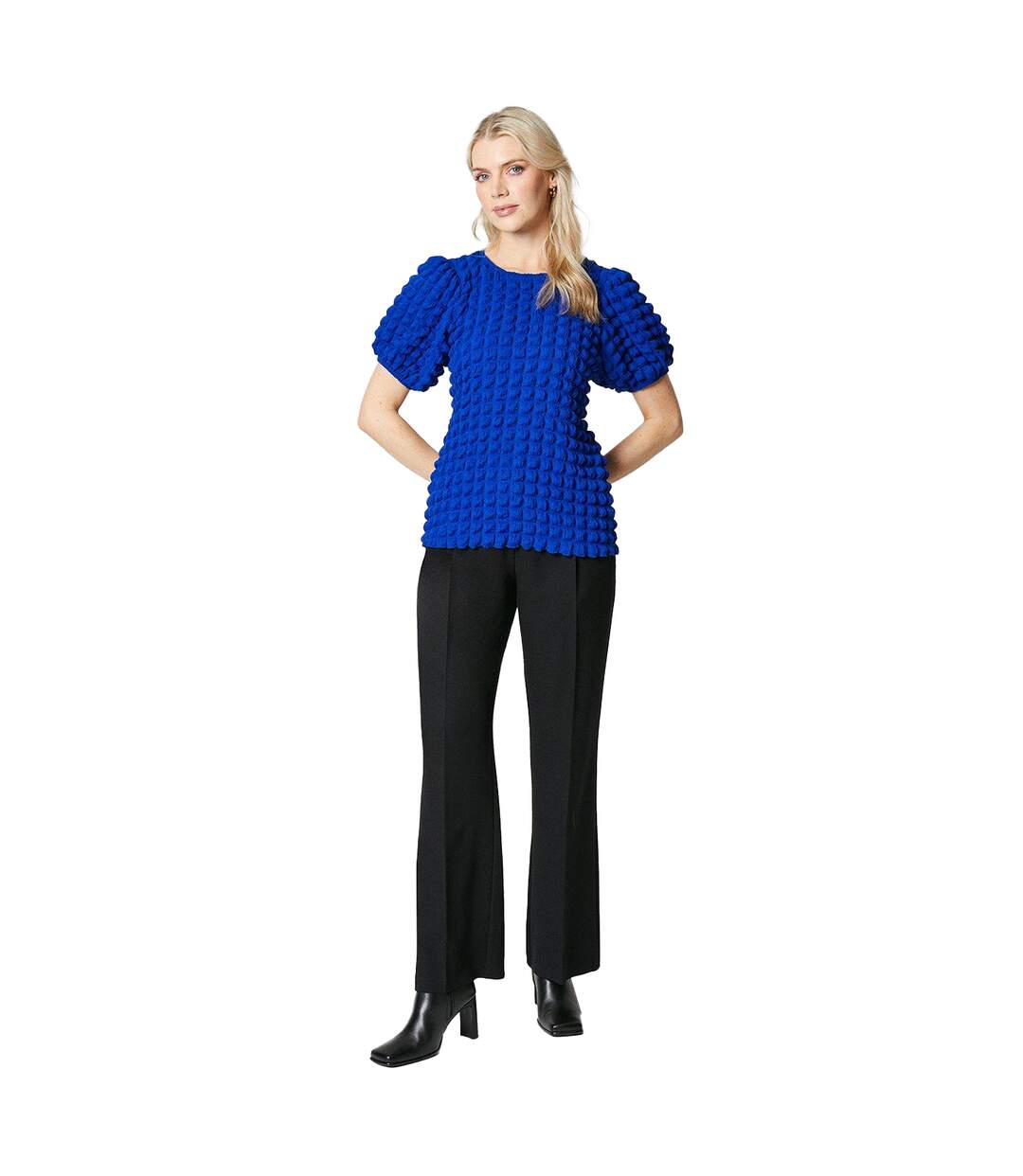 T-shirt femme cobalt Principles-4