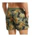 Mens jungle print swim shorts navy/green RIPT Essentials-2