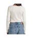 T-shirt Manches longues Blanc Femme G-Star Cropped Baby Sis Raglan - L