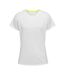 T-shirt Raglan Hommes Blanc Stedman-2