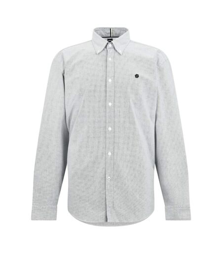 Chemise À Boutons Manches Longues Motif/style À Motifs Liam Homme Bleu Foncé Boss