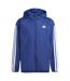 Coupe-vent Motif/style 3 Rayures 3s Homme Bleu Foncé Blanc Adidas-2