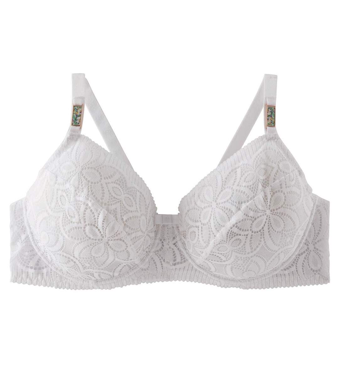 Soutien-gorge à armatures grand maintien blanc Roulotte-1