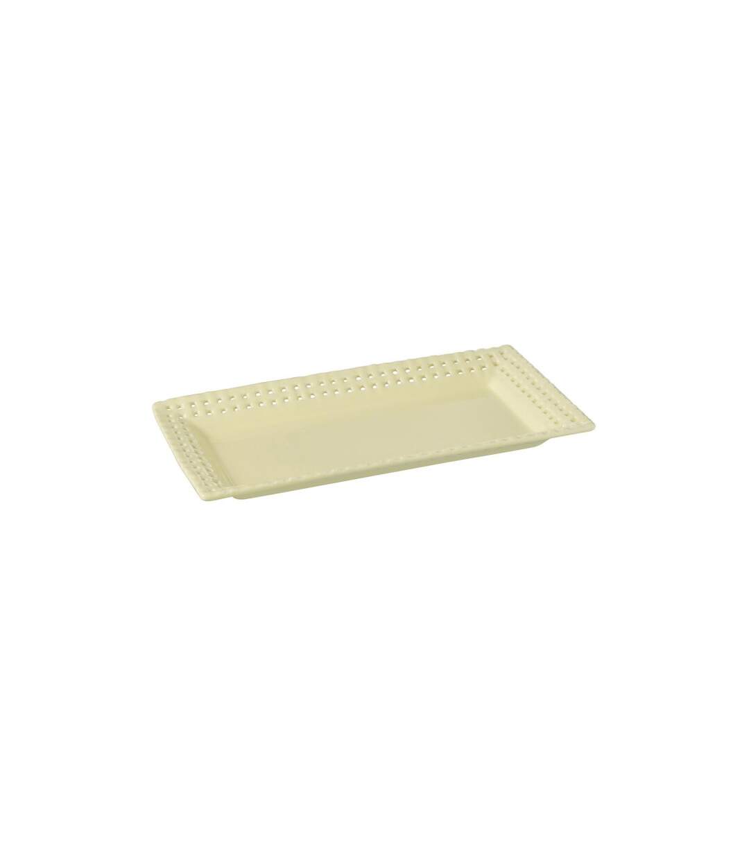 Assiette de Présentation Design Vercer 32cm Jaune-1