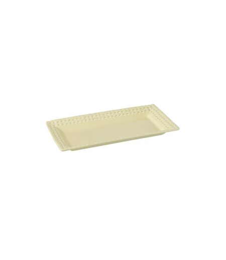Assiette de Présentation Design Vercer 32cm Jaune