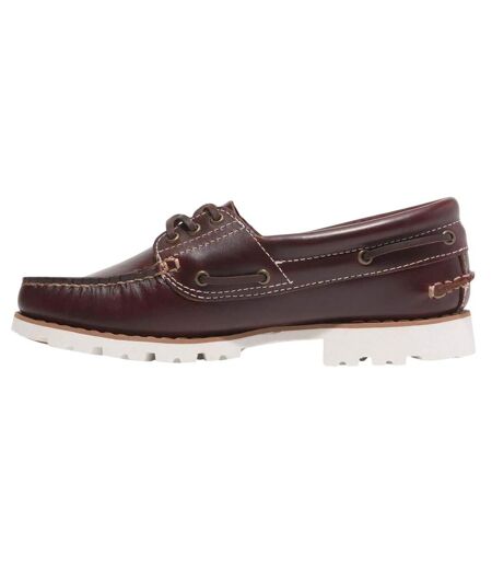 Mens Classic Leather Boat Shoes Brown Timberland