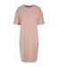 T-shirt Femme Rose Pâle Build Your Brand-1