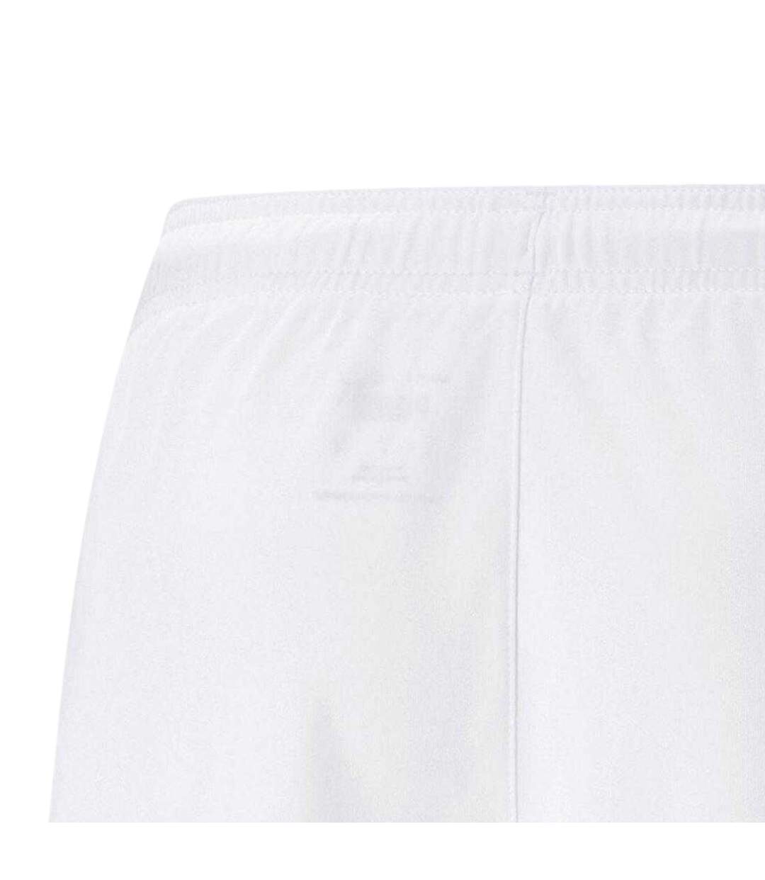 Womens/ladies Team Liga Football Shorts White Black Puma-4