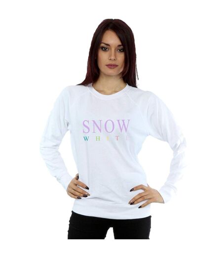 Disney Princess - Sweat SNOW WHITE GRAPHIC - Femme (Blanc) - UTBI32835