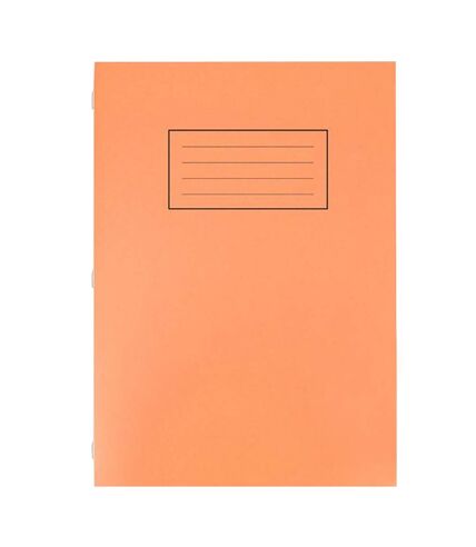 Silvine A4 Exercize Books 10 Pack (Orange) (L) - UTSG17720