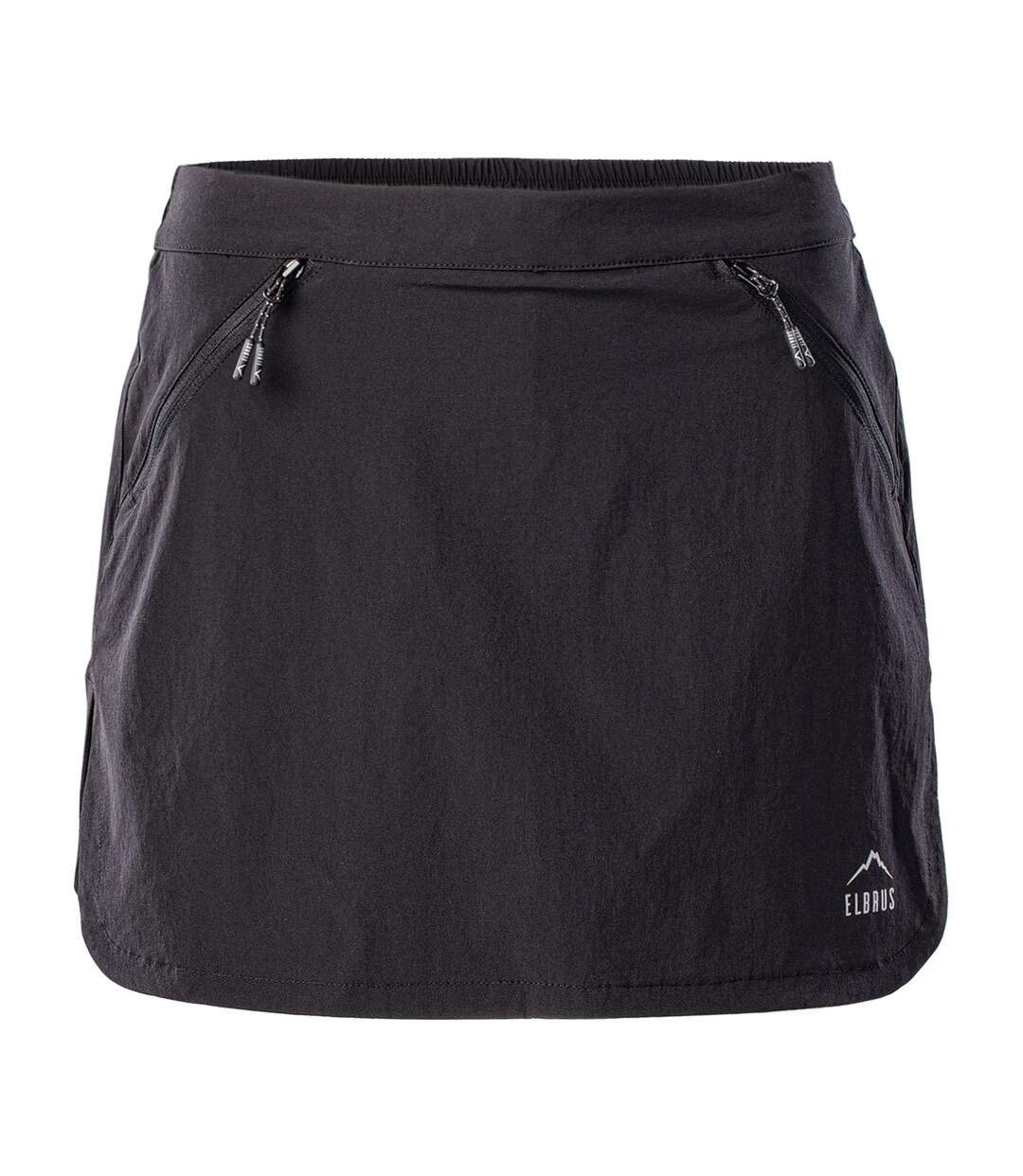 Womens/ladies Palmar Skirt Black Elbrus-1