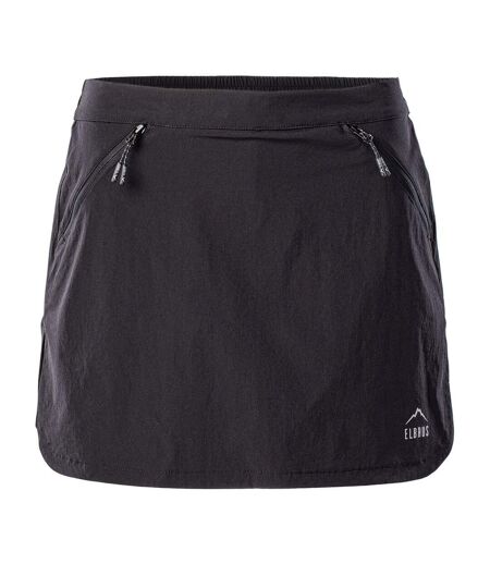 Womens/ladies Palmar Skirt Black Elbrus