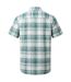 Chemise Manches Courtes Motif/style À Carreaux Hila Homme Bleu Sarcelle À Carreaux Craghoppers-3