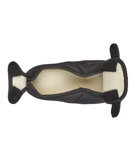 Mens Josh Superwide Multi Touch Fastening Slipper Black Zedzzz