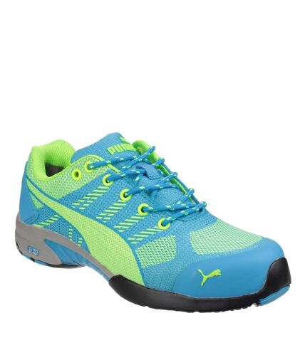 Puma Mens Charge Low Safety Trainers (Blue/Lime Green) - UTFS7472