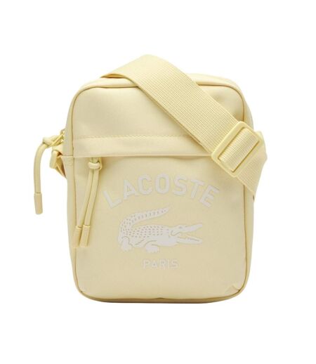 Sacoche jaune mixte lacoste croc 80's