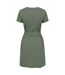 Robe t-shirt paros femme vert kaki Mountain Warehouse