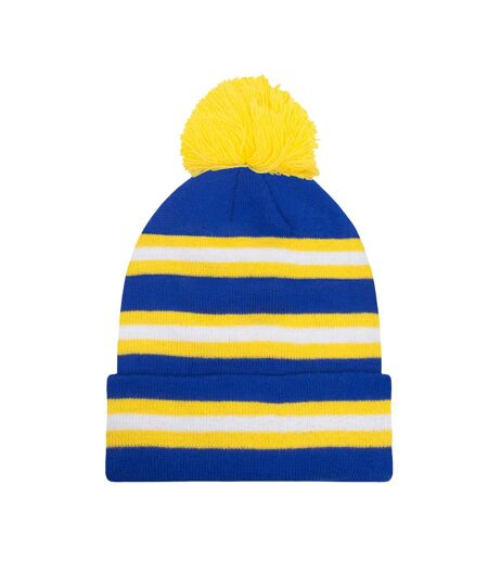 Ensemble Bonnet Et Écharpe Leeds Adulte Taille Unique Bleu Fan Originals