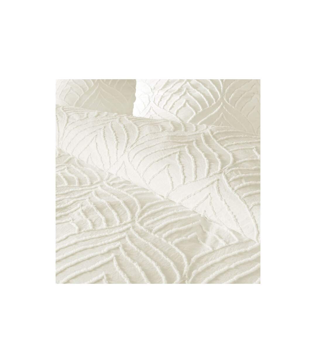 Parure de Lit 3 Pièces Heltie 260x240cm Ivoire-3