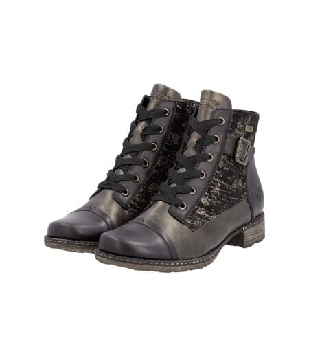 Bottines à Lacets et Zip Remonte Odeon