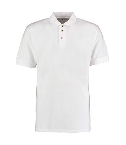 Polo workwear homme blanc Kustom Kit Kustom Kit