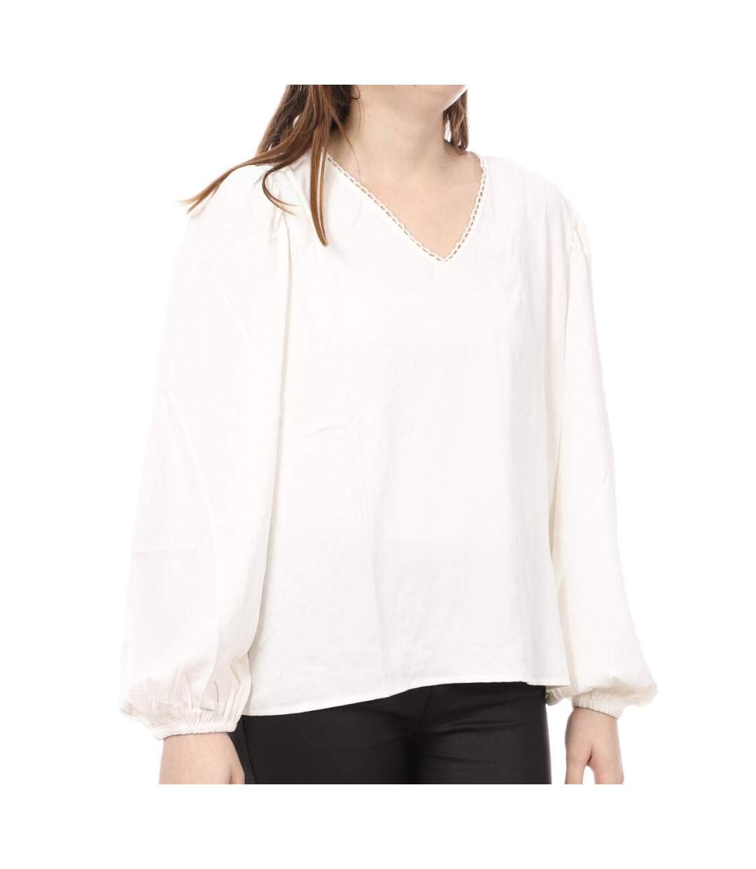 Blouse Écru Femme JDY Ryder - 38-1