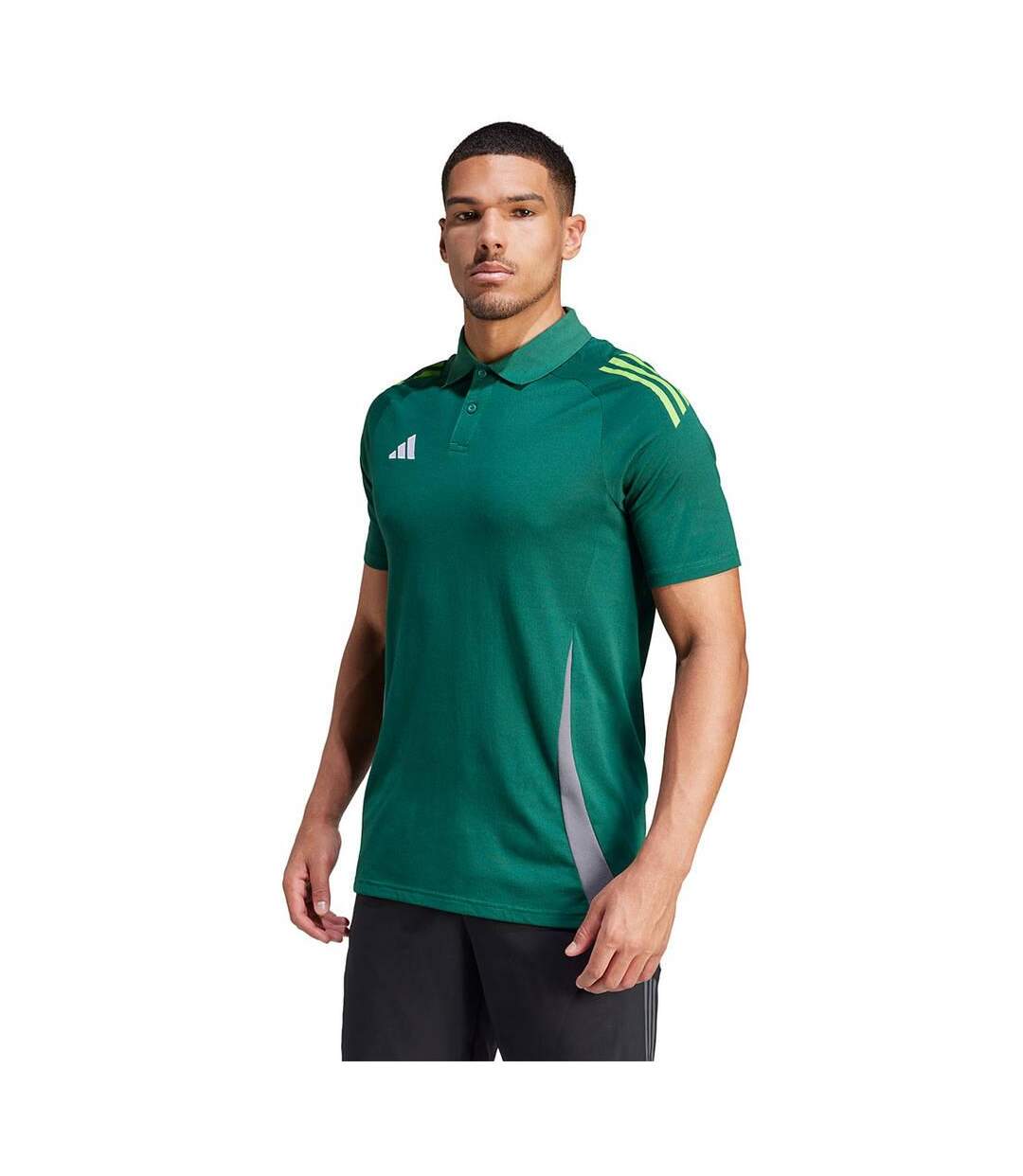Polo Tiro Competition Homme Vert Adidas-1