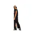 Robe longue col rond sans manches avec print devant South Vondutch-5