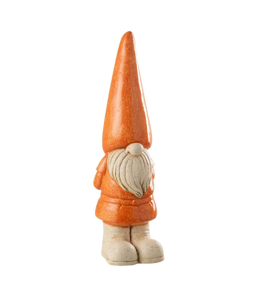 Statue Lutin Extérieur Pasquale 61cm Orange-1