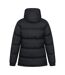 Womens/ladies waterproof padded jacket black Mountain Warehouse