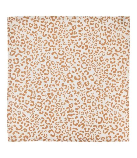 Lot de 4 Serviettes de Table Leopardi 40x40cm Beige