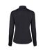 Kustom Kit Womens/Ladies Mandarin Collar Long-Sleeved Shirt (Black) - UTPC6257