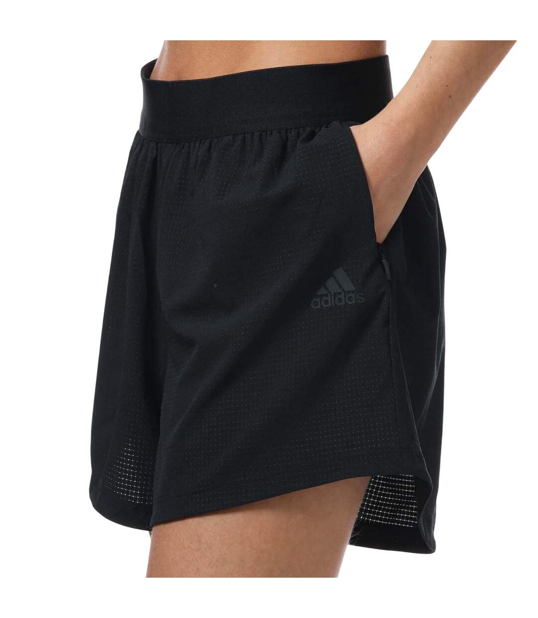 Short femme noir Adidas-2