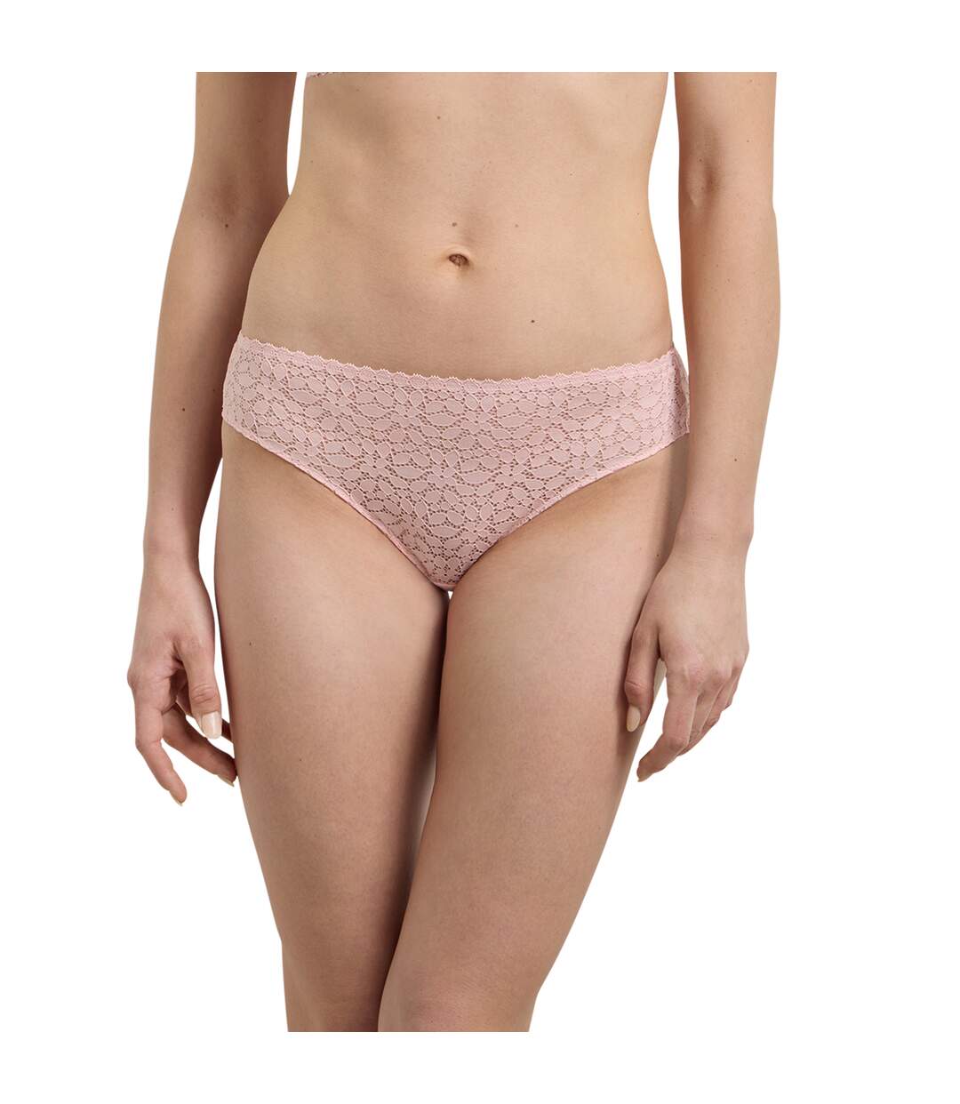 Culotte midi en dentelle florale Daily Dentelle-1