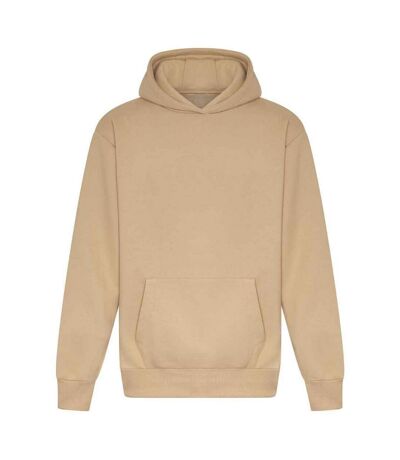 Sweat à capuche signature homme beige Awdis