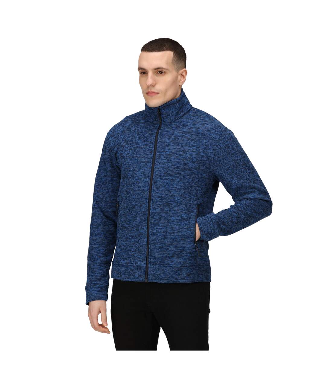 Veste polaire thornly homme blue marine chiné Regatta-3