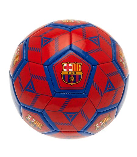 FC Barcelona - Ballon de foot BARCA (Bleu roi / Rouge / Jaune) (Taille 3) - UTTA10334