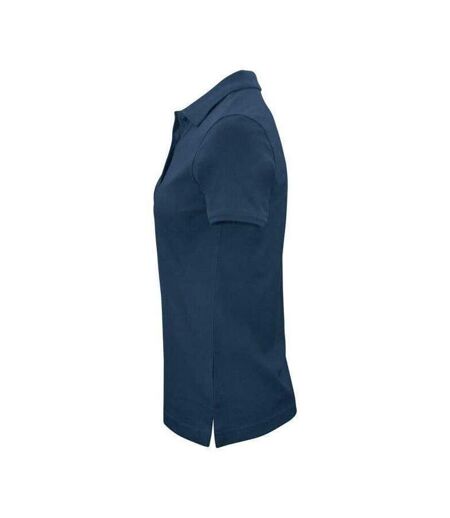 Polo Classic Femme Bleu Marine Foncé Clique