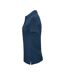 Polo Classic Femme Bleu Marine Foncé Clique-3