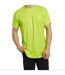 T-shirt Sport À Manches Courtes Homme Vert Citron Spiro-1