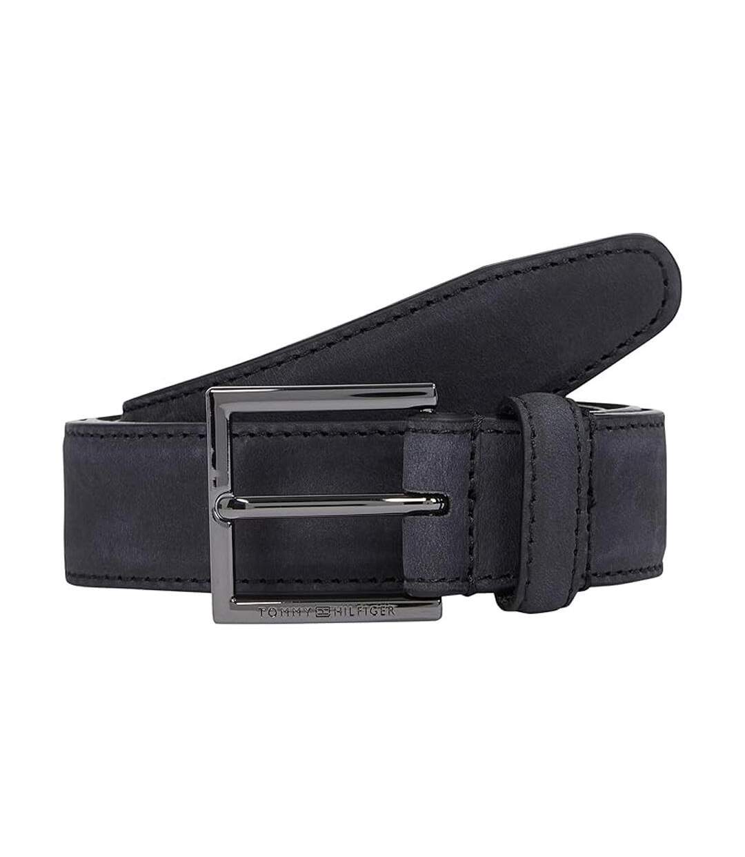 Ceinture noir homme tommy hilfiger hudson-1