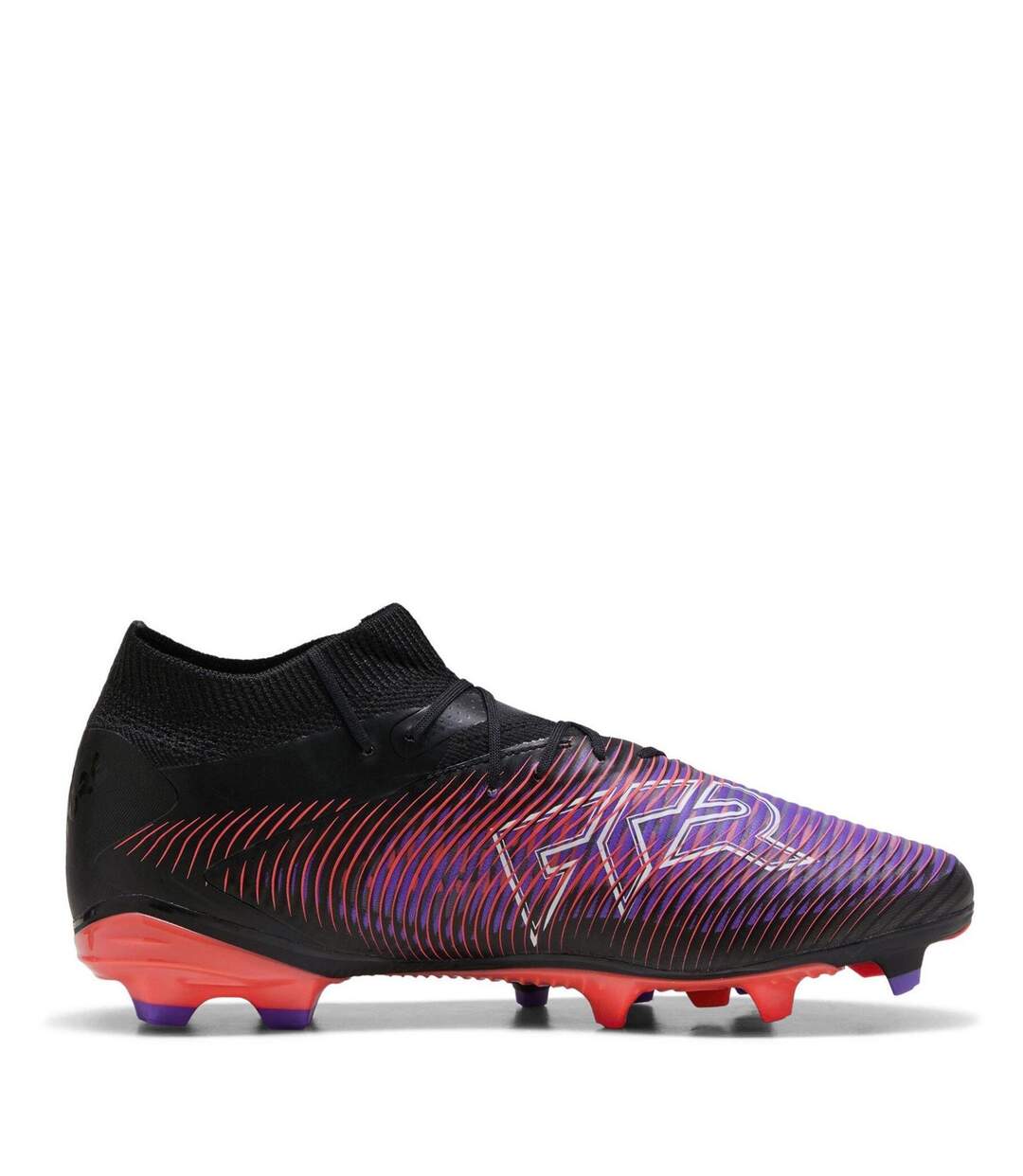 Mens Future 8 Pro Artificial Ground Football Boots Black Purple Puma-4