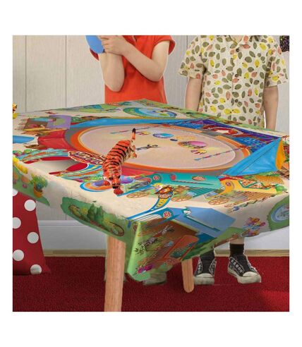 Tapis enfant tissé NAPPE CIRQUE