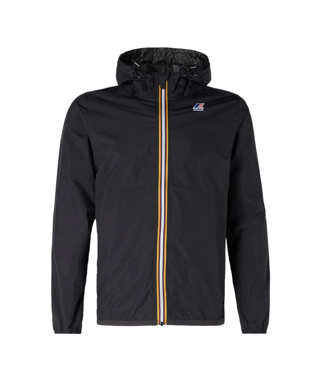 Veste coupe vent noir mixte k-way le vrai 4.0 claude-2