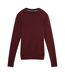 Pull Motif/style Points De Couture Homme Bordeaux Foncé Ted Baker-2