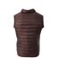 Doudoune sans manches marron homme schott oaklandvrs-2